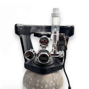 Co2 Regulators: UUIDEAR PRO M100 Dual Gauge Mini CO₂ Regulator