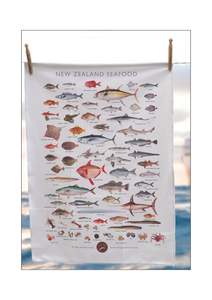 Seafood Tea towel