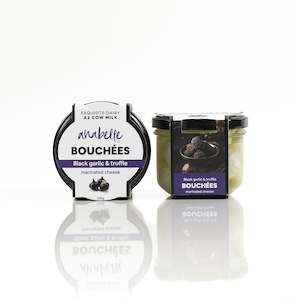 Artisan Cheese: Black Garlic & Truffle Bouchees