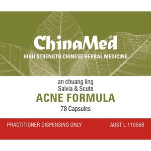 Products: Acne formula, An Chuang Ling – The Art of Chinese Herbal Medicine