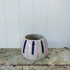 Rosie Rose Ceramics: Stripey Tumbler