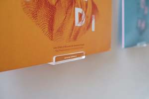 Vinyl Record Cover Display Wall Mount