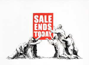 BANKSY - SALE ENDS LA EDITION (UNSIGNED)