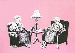 BANKSY - GRANNIES (UNSIGNED)