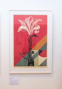 Prints: SHEPARD FAIREY - AR-15 LILY