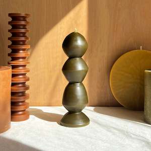 Products: Olive Bubble Candle