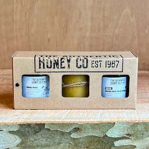 Kanuka/Beeswax Candle/Manuka Giftbox