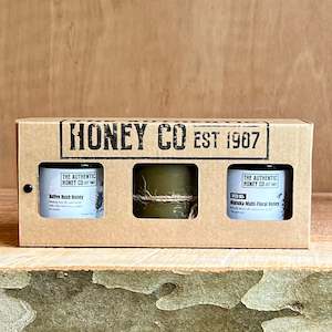 Nz Beeswax Candles: Native Bush/Olive Candle/Manuka Gift Box