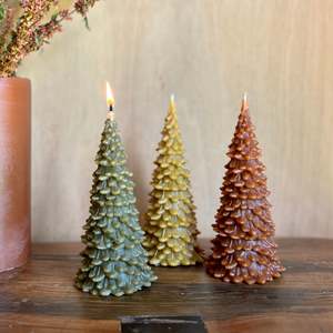 Nz Beeswax Candles: Christmas Tree
