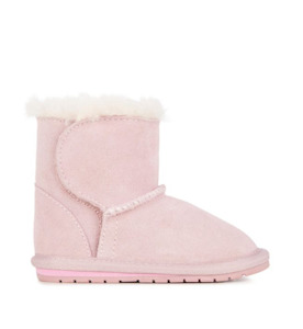 Shoes: Emu Sheepskin 'Toddle' Uggs - Pink 12-18 months