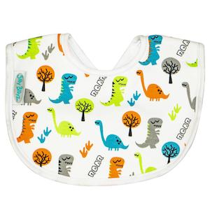 Jersey Cotton: Jersey Cotton Bib - Roar