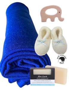 Gift Boxes: NZ Made Merino Gift Set - Sapphire