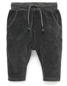 Purebaby Organic Cotton And Gorgeousness: Purebaby Velour Slouchy Pants