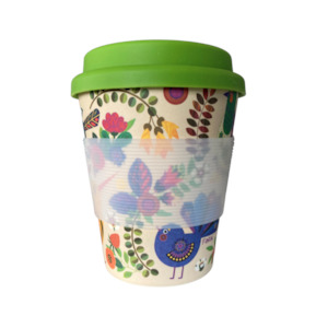 NZ Birds - Bamboo Fibre Coffee Cup