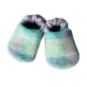 Vintage Wool Booties - Sea Glass