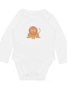 Summer Sale: Organic Cotton Bodysuit (Limited Edition) - Lion