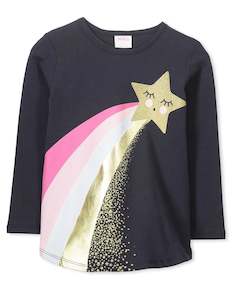 Summer Sale: Milky Shooting Star Long Sleeved Tee