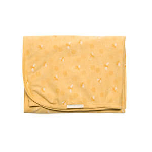 Woolbabe Merino Blankets Gowns And Sleeping Bags: Merino/Organic Cotton blanket - Buttercup