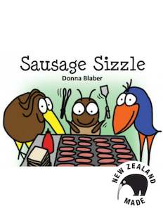Kiwi Critters Wee Book - Sausage Sizzle