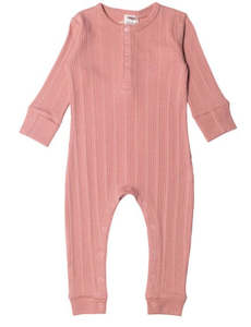 Woolbabe 'all day' suit - Dusk