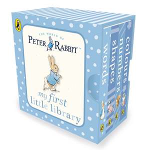 Baby Shower Gifts: Peter Rabbit - My First Little Library