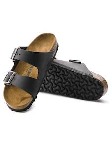 Birkenstock: Arizona Oiled Leather Black