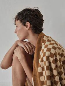 Beach Accessories: Roman Pool Towel Cedar & Sand