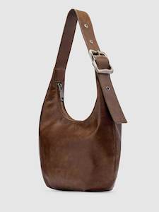 Everyday Croissant Bag Worn Choc