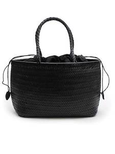 Bags: Amelia Woven Bag Black