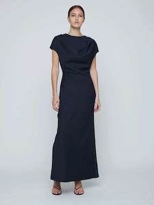 Wynn Hamlyn: Ana Maxi Dress Navy