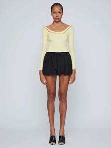 Wynn Hamlyn: Bobbi Mini Shorts Black