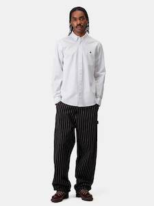 Carhartt Wip: Madison Shirt White / Black