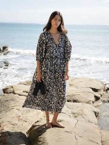 Cotton Midi Dress Coast