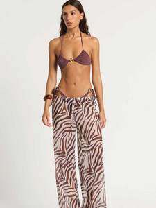 Bond Eye: Riley Pant Zebra Mesh