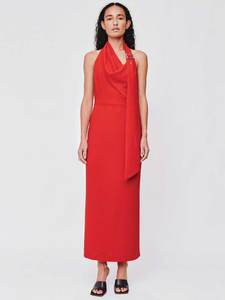 Wynn Hamlyn: Catherine Maxi Dress Red