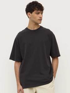 Assembly Label: Knox Organic Oversized Tee Washed Black