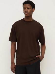Knox Organic Oversized Tee Washed Ganache