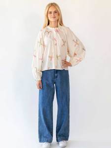 Hailey Shirt LS Creme