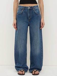 Assembly Label: Low Curve Mid Rise Jean Mid Blue
