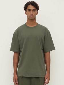 Knox Organic Oversized Tee Moss