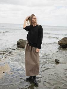 Maxi Skirt Fog