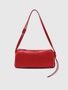 Brooke Mini Barrel Bag Crimson