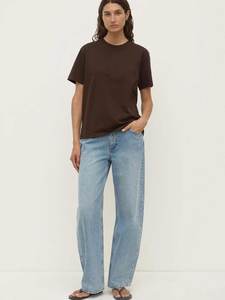 Assembly Label: Womens Organic Base Tee Ganache