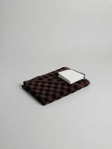 Baina: Baby Towelling Set Tabac & Noir