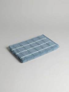 Devon Bath Mat Celeste & Chalk