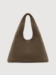 Willow Suede Hobo Bag Bark