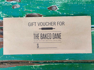 Gift Voucher: The Baked Dane Gift Voucher