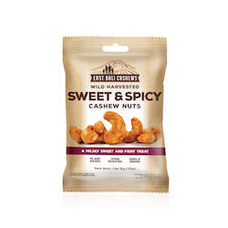 East Bali Cashews: East Bali Cashews - Sweet & Spicy 35g