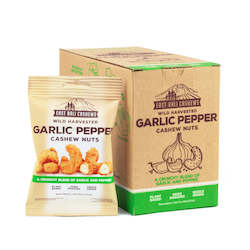 East Bali Cashews: East Bali Cashews - Garlic Pepper 35g x 10