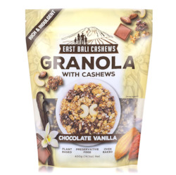 East Bali Cashews: East Bali Cashews - Cacao Vanilla Granola 400g